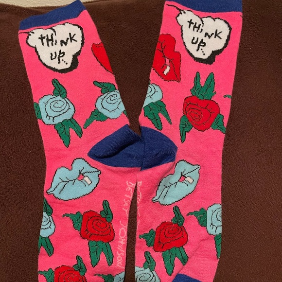 Betsey Johnson Accessories - Betsey johnson flower socks nwot